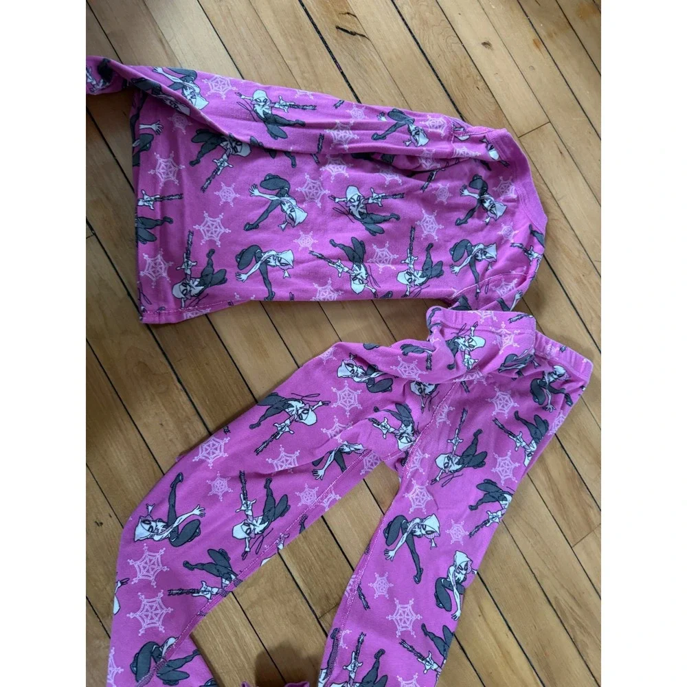 Hanna Andersson x Marvel ghost spider two piece pajama‎ set pink